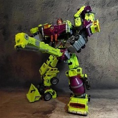 Jinbao Devastator G1 6-in-1 Oversized 45cm Transformers Action Figure No Box
