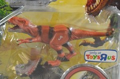 Jurassic Park 2009 Dino Battlers Triceratops VS Tyrannosaurus Rex T-Rex 2 Pack