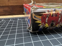 Vintage King Dam Three In One Near Complete with Box Missing 1 Missile Diacast