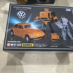 Authentic NOT Perfect Box Takara Tomy Transformers Masterpiece MP-21 Bumble