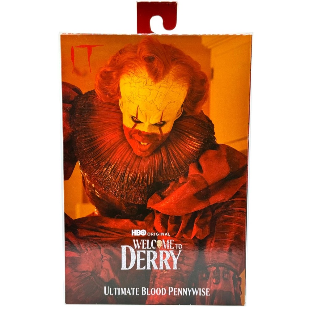 NECA IT Ultimate Blood Pennywise Welcome To Derry Action Figure FREE Shipping!
