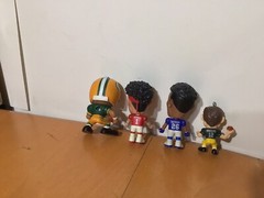 Smols NFL Superstars Figures Kyler Murray, Saquon Barkley Aaron Rodgers