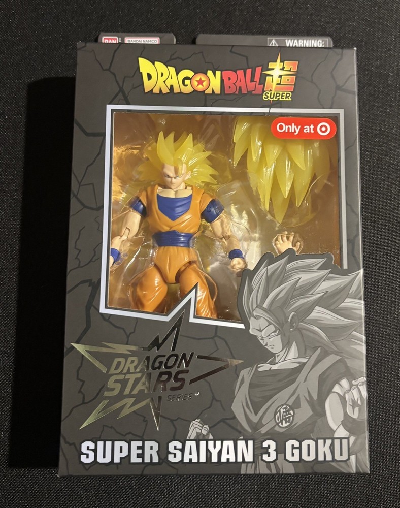 Dragon Stars Bandai Dragon ball Super Super Saiyan 3 Goku Target Exclusive NIB