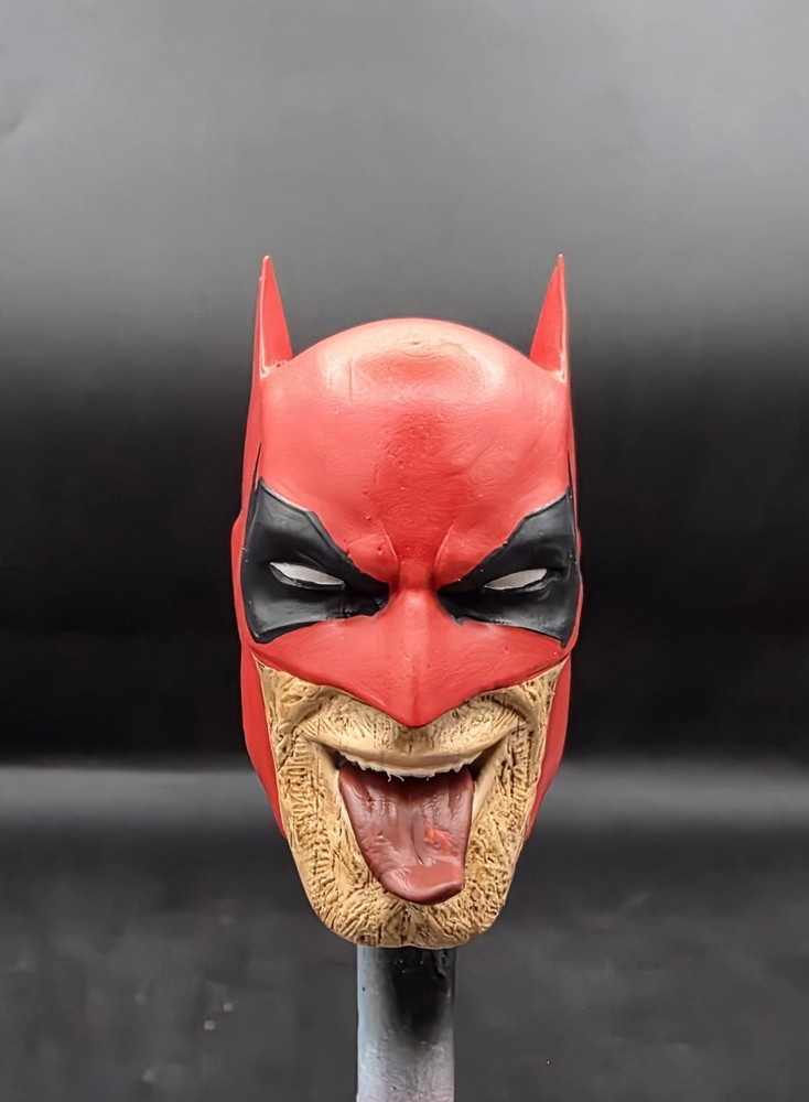 Hot Toys Custom Amalgam Deadbat Head 1/6 Scale Painted