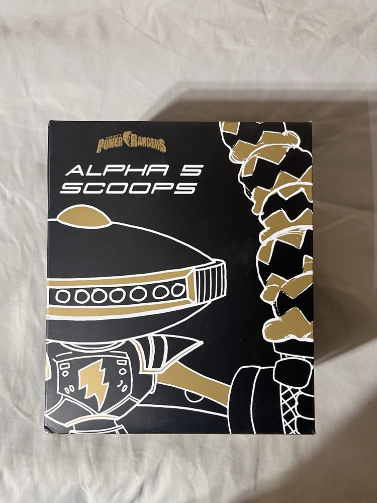 Power Rangers Alpha 5 Scoops Collectible Figure Loot Crate DX EXCLUSIVE Sealed
