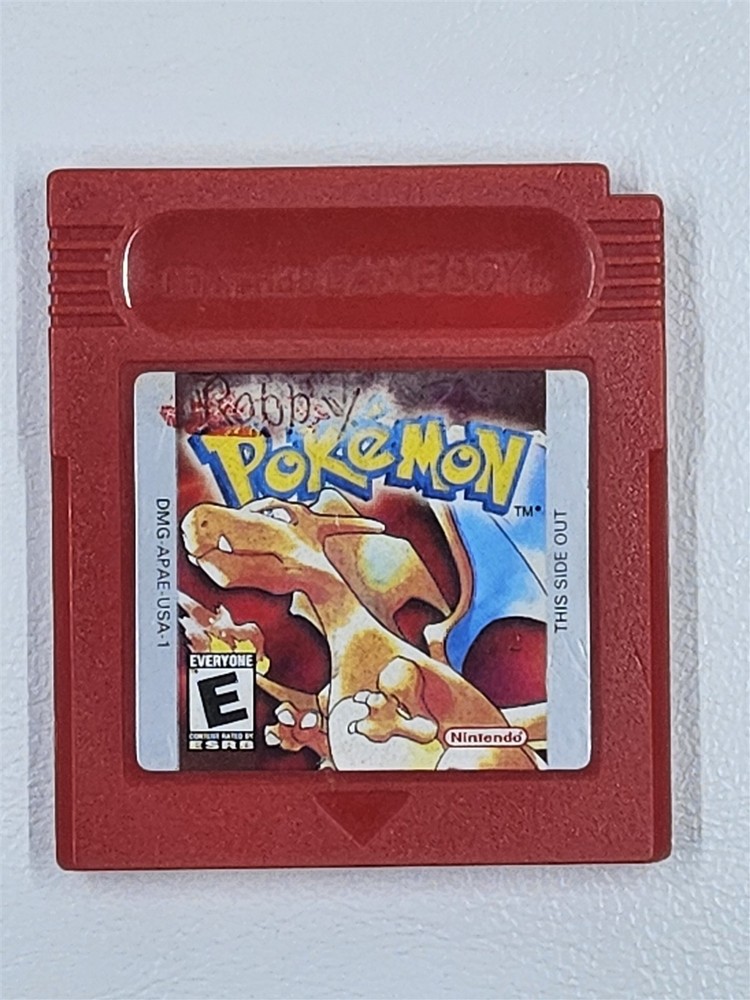 Pokemon Red Version (Nintendo Game Boy, 1999) GBC Authentic OEM