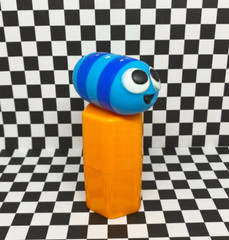 *ULTRA RARE* Bonkers Toys Slither.io Mini Mystery Squishy Slither Series 2 Blue
