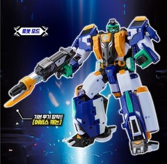 Metal Cardbot S Deep Bite Shark Submarine Transformer Robot Toy 2025 Korea Toy