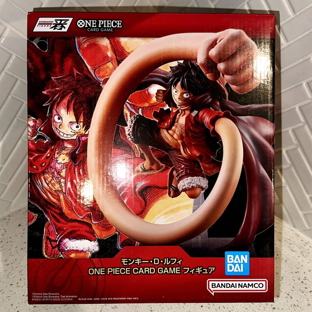 One Piece Card Game Monkey D. Luffy Ichibansho Collectible Figure Statue