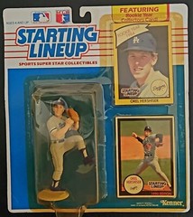 Lot of 6 1988-1994 L.A. Dodgers Starting Lineups Guerrero Valenzuela Hirshiser +