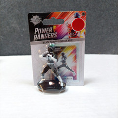 New Power Rangers Figures Mini Cake Toppers SET of 5 Red Blue Green Black Pink