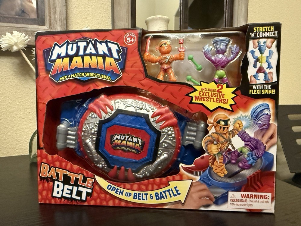 Moose Toys Mutant Mania Battle Belt (2013 Release) Brand New Sealed In Package