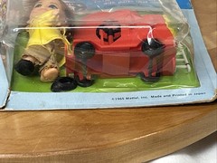 RARE Vintage Sealed Liddle Kiddles Mattel Bunson Bernie 3501 Firefighter 1965