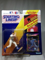 1992 Nolan Ryan Starting Lineup MLB Action Figure Rangers(HOF)