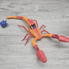 1979 Megabug Gladiator Scorpion Kenner With Tail & Ball Rare