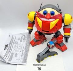 Jakks Pacific 30th Giant Eggman Robot Battle Set Complete 4″ Knuckles Shadow Lot
