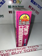 The Six Million Dollar Man Porta Communicator By Kenner 1976 sealed NEW 🔥