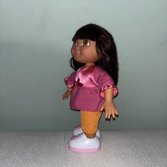 Dora The Explorer We Did It Dancing Dora Doll Lot of 2 Mattel See Video