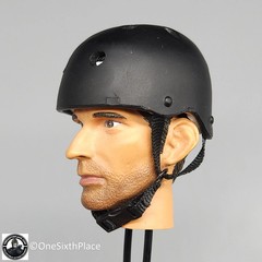 1:6 scale Toy Soldier Delta Force Black Pro Tec Helmet for 12″ Figures