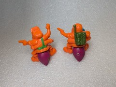 Vintage Army Ants Hasbro Action Figures Lot Of 12 Many Missing Weapons
