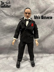 Custom 8″ Mego Marlon Brando Don Vito Corleone the Godfather Action Figure
