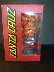FLAME HAND Custom Kidrobot Santa Cruz Skateboards Screaming Hand Figure
