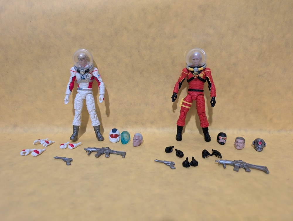 SPACE FORCE USA Red & Russian Agency Action Figures Amazo Toys 1:18 Kickstarter