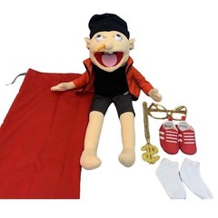 Jeffy Rapper Cosplay Toy Jeffy Hand Puppet Game Stuffed Collectible Fans Gift