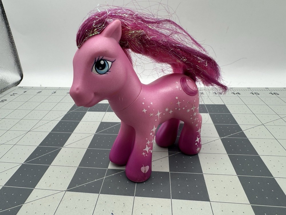 My Little Pony Midnight Dream G3 Pink Moon And Stars Hasbro 2005