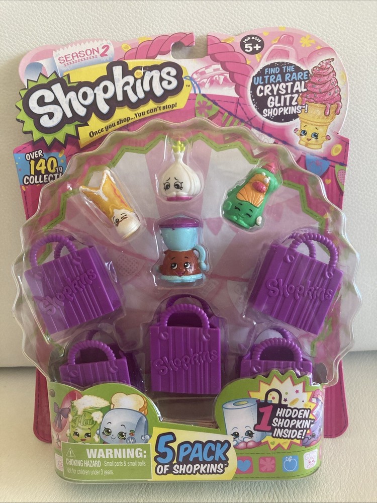Shopkins Season 2 5 Pack New