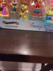 NEW Disney 100 Years Of Laughter 8 Figure Set Toy Limited Edition Collection