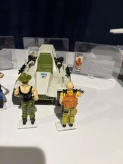 gi joe sgt slaughter 1986 With Triple T Tank And Renegades