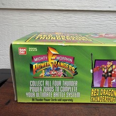 Red Dragon Thunderzord Power Rangers 1994 Bandai Action Figure NEW Box Damage