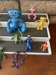 Official Garten Of Banban Action Figures Jumbo Josh Blue 4.5 ” Lot Of 11