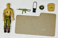 GI Joe 1983 Duke V1 Complete Tight File Card Vintage Hasbro Action Figure ARAH