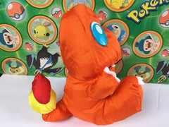 Pokemon Plush Charmander Taffeta 1998 Banpresto go doll stuffed figure Poke toy