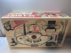 1975 GI Joe SEA WOLF Submarine w/ Box 7460 Adventure Team Vintage Hasbro Parts