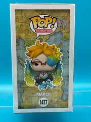 Kyle Phillips Signed Marco One Piece Funko pop 1477 with MAS COA