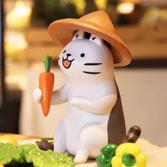 Ms Cat Blind Box Figure Toys kittens Dolls Meow Market Blind Bag Decoration