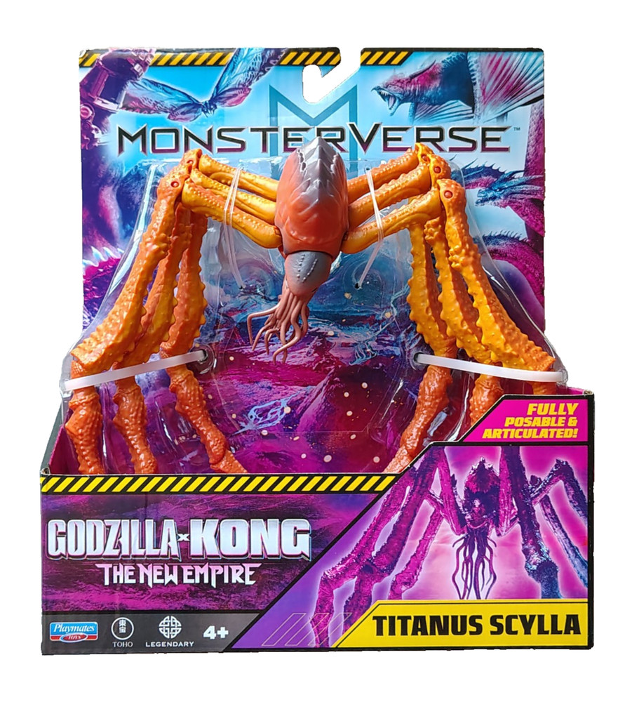 MonsterVerse Godzilla x Kong: The New Empire TITANUS SCYLLA 6″ Figure NEW 2025