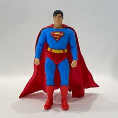 PB-C-SUP: 1/12 Red Wired Cape w/ logo for 6″~7″ DC Superman