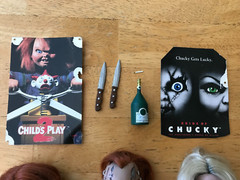Mcfarlane Movie Maniacs Bride Of Chucky Figure Lot Childs Play 2 Tiffany Horror