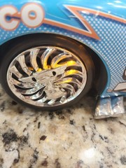 Disney Bling Lightning McQueen 14in Lights Sounds Tested Works EUC Toys R Us