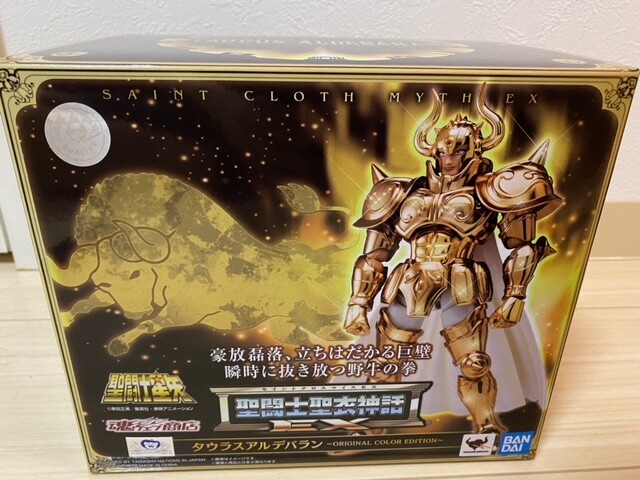 Saint Cloth Myth EX Saint Seiya TAURUS ALDEBARAN Action Figure BANDAI F/S