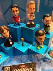 Zuru Ballers FIFA World Cup Soccer Display Case Various Players RARE LAST ONE!!!