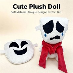 The Amazing Digital Circus Plush Toy Gangle Dual Masks of Sadness and Joy Gifts