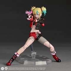 Kaiyodo Amazing Yamaguchi Revoltech Harley Quinn Isekai Suicide Squad Figure NEW