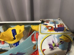 Spidey and His Amazing Friends WaterWebs Bubble Pirate Ship Toy DAMAGED BOX