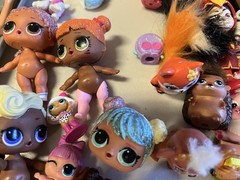 MIXED LOT OF RANDOM FIGURES KIDS GIRLS Disney Miscellaneous Toys