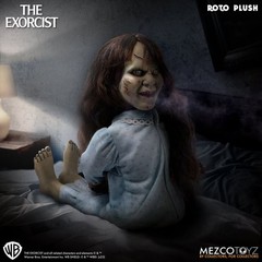 Mezco Toyz The Exorcist Horror Movie Regan MacNeil Serie 18″ Roto Plush Doll NEW